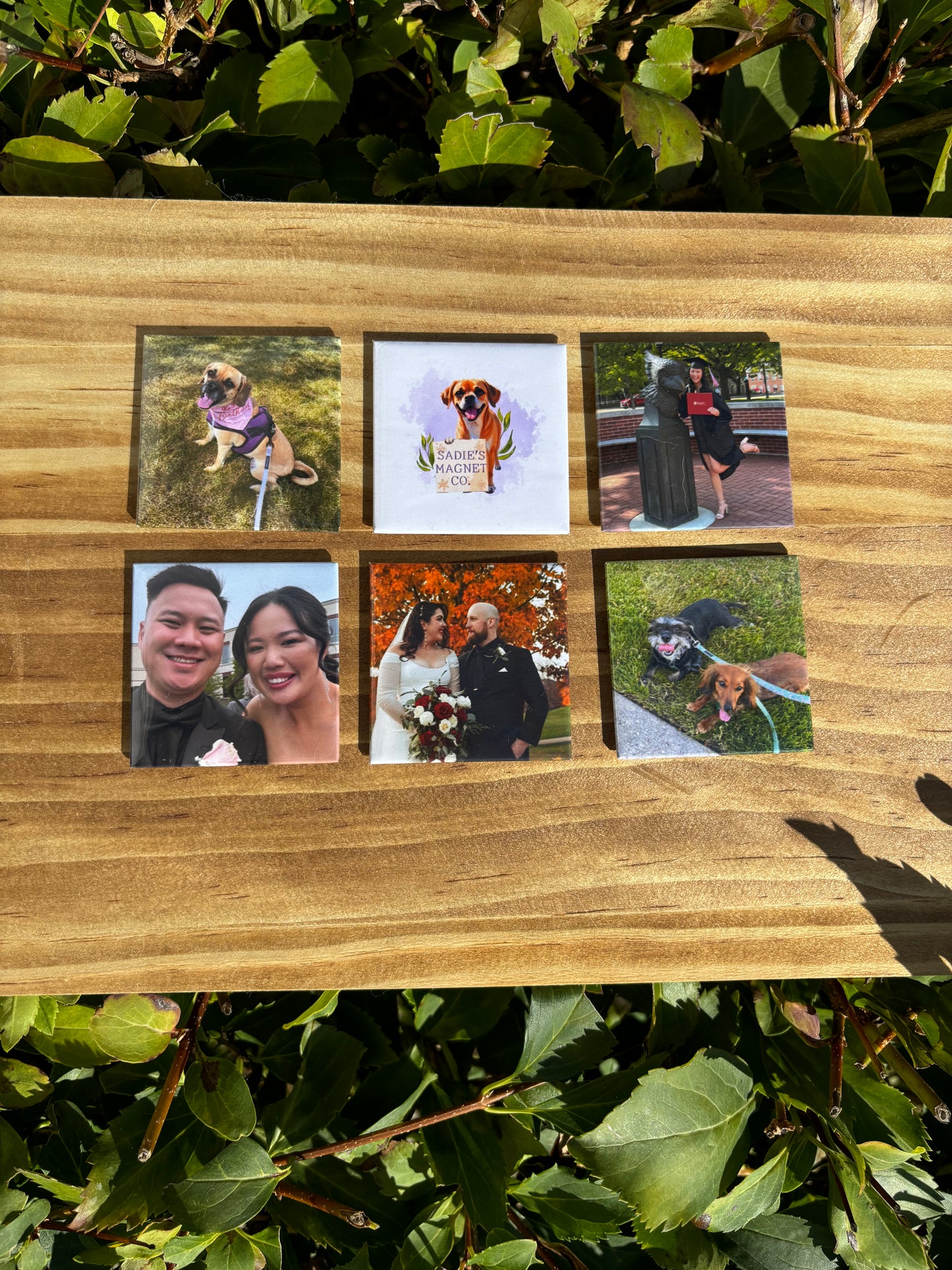 Custom Square Photo Magnets